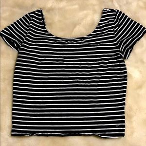 Striped Crop Top